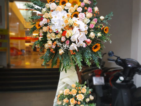 Lựa mẫu hoa khai trương đẹp và sang trọng