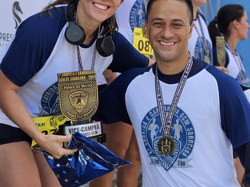 GCM da cidade é vice-campeã na prova ‘Correndo pela Paz’