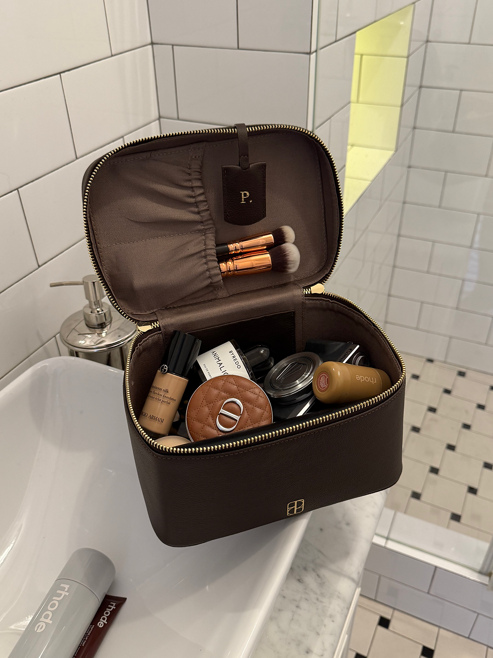 Miniatura: Vanity Case Brązowe Ziarno