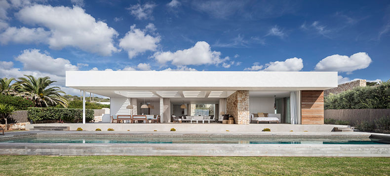 Casa en la costa diseño de arquitecto de Menorca