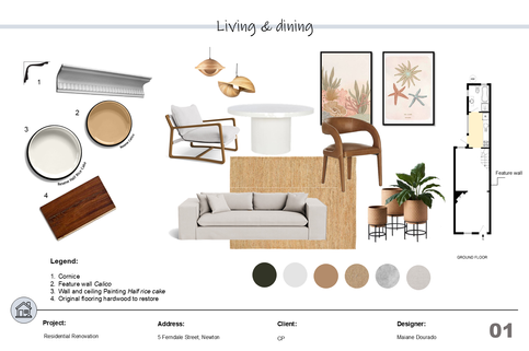 (Japandi) Living & Dining