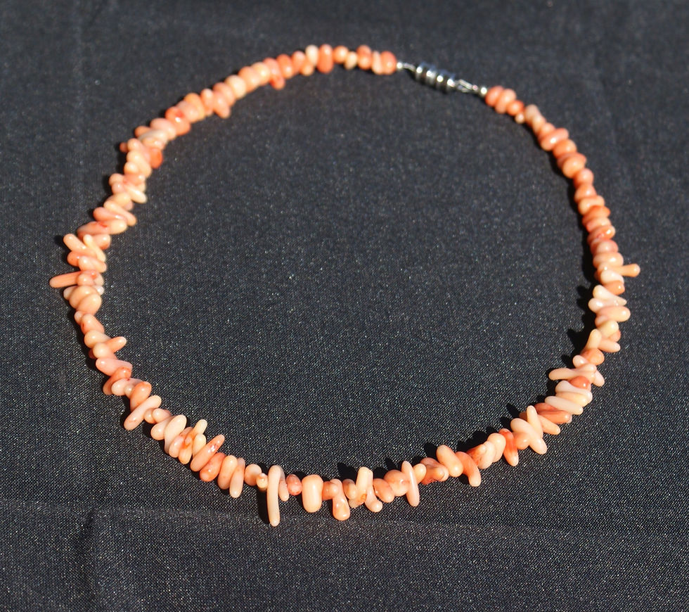 Miniaturbild: Bambookorallen-Kette von Mayd in Germany Edelsteinschmuck
