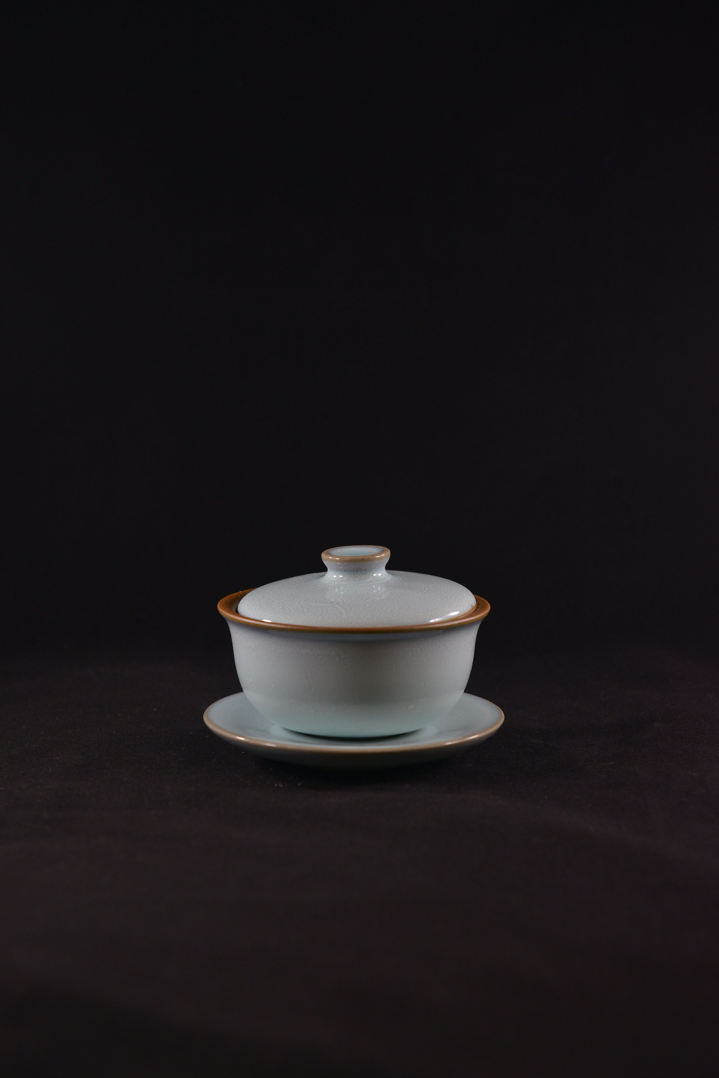 Jun Porcelain Tea Cup from Song Dynasty Royal Kiln -"Cup of Triple Talents"