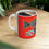 Thumbnail: "Calaveras del Sal" Redfish and Trout Ceramic Coffee Mug, 11oz