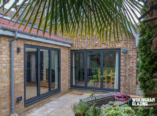 Aluminium Bifolds - Anthracite Grey
