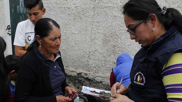 Brigadas del MSP vacunan contra la AH1N1 y AH1N3 en las cercanías de las juntas receptoras del voto 