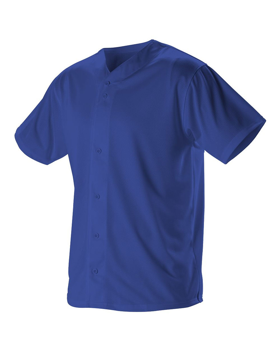 Thumbnail: Men's Full Button Lightweight Baseball Jersey #52MBFJ