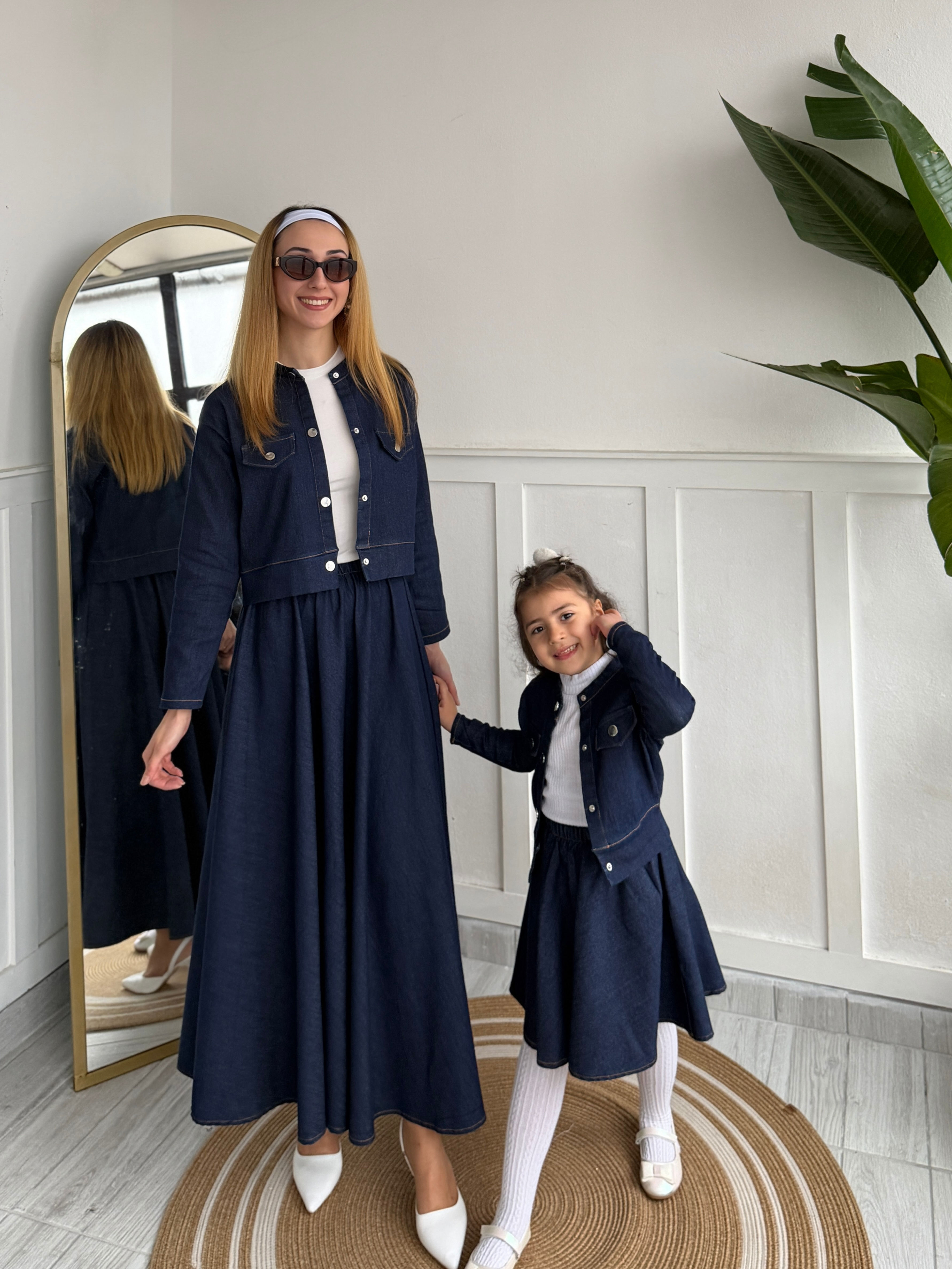 Kot Anne Kız Etekli Takım