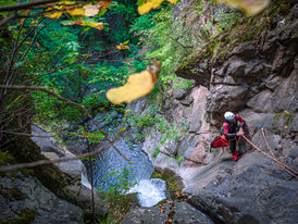 Master canyoning in Georgia! Join our 4-day camp at Kutaisi Base Camp. Learn skills, safety, and conquer 4 diverse canyons with Canyoning in Georgia's internationally certified pioneers (since 2016). Your ultimate safe adventure awaits!