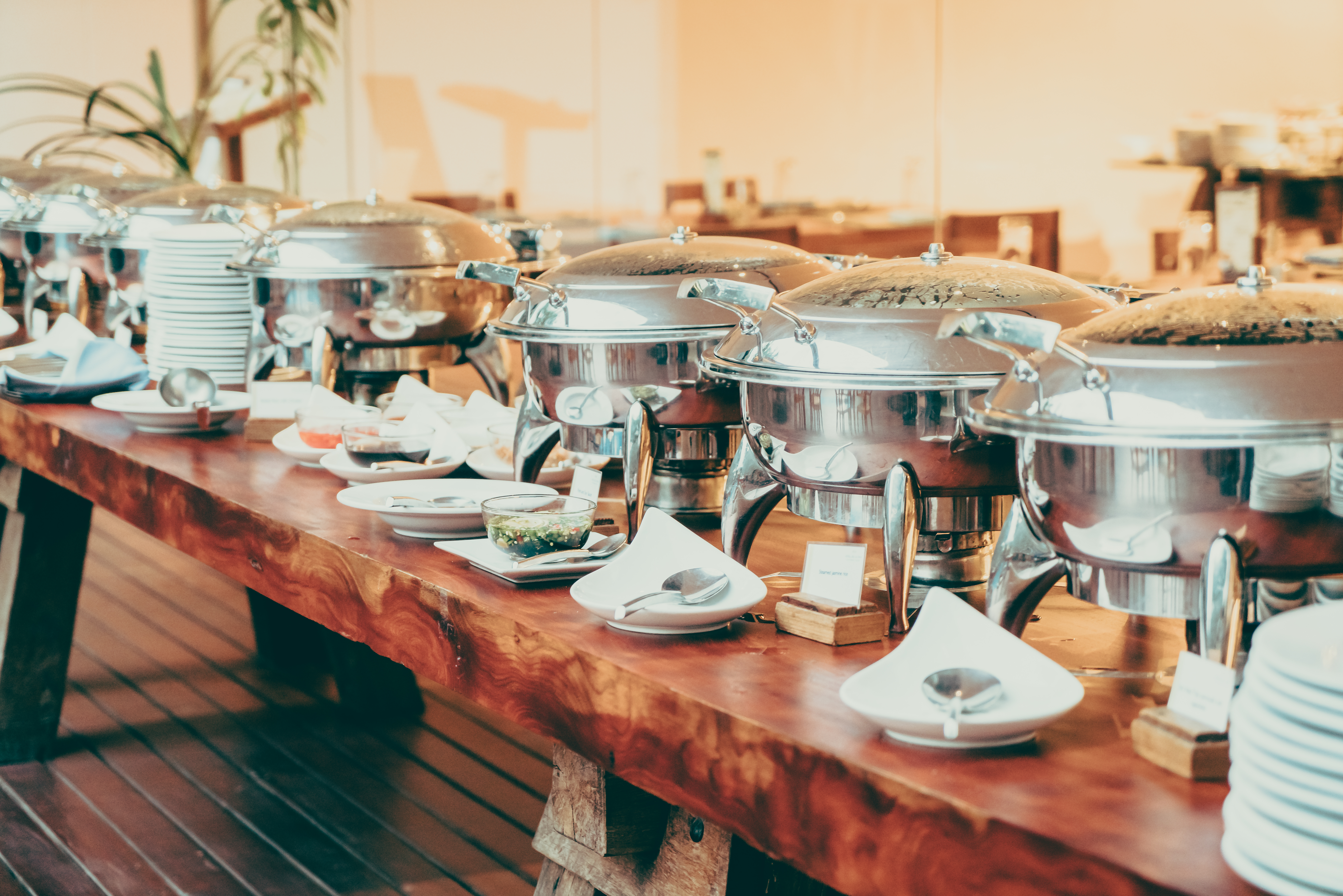 Arranged Food and Objects