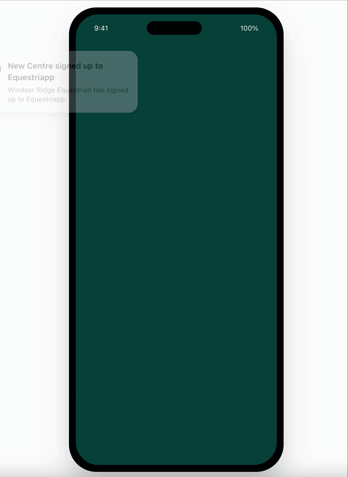 Equestriapp equestrian arena hire notifications for centres