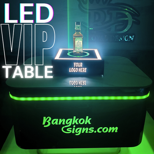 Vip Shot Display Led LED VIP TABLE - 02 | Bangkoksigns