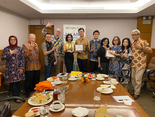 Rotary Club Jakarta Metropolitan Sambut Member Baru dan Hadirkan Enrico Hugo sebagai Guest Speaker