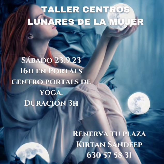 Taller centros lunares de la mujer - 23/09/2023