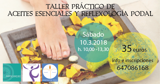 Taller Aceites Esenciales Reflexología podal