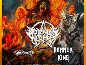 Burning Witches Album Release Tour - 13.-21. Januar in der Schweiz