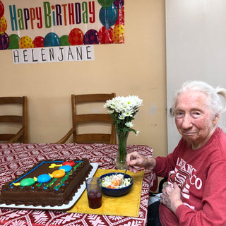 resident birthday party