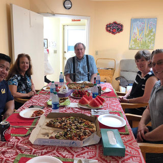resident birthday party