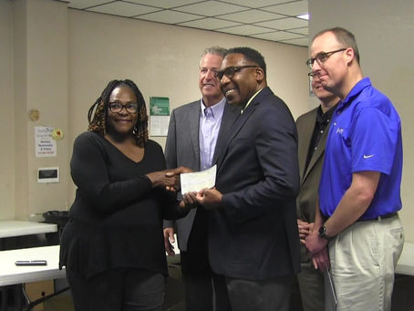 "Let's Talk" donates to Feed by Faith