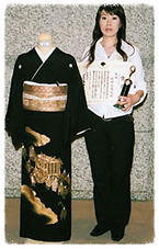 八王子 美容室 留袖 着付け