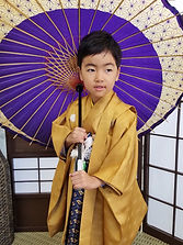 八王子　七五三　5歳　袴　着付