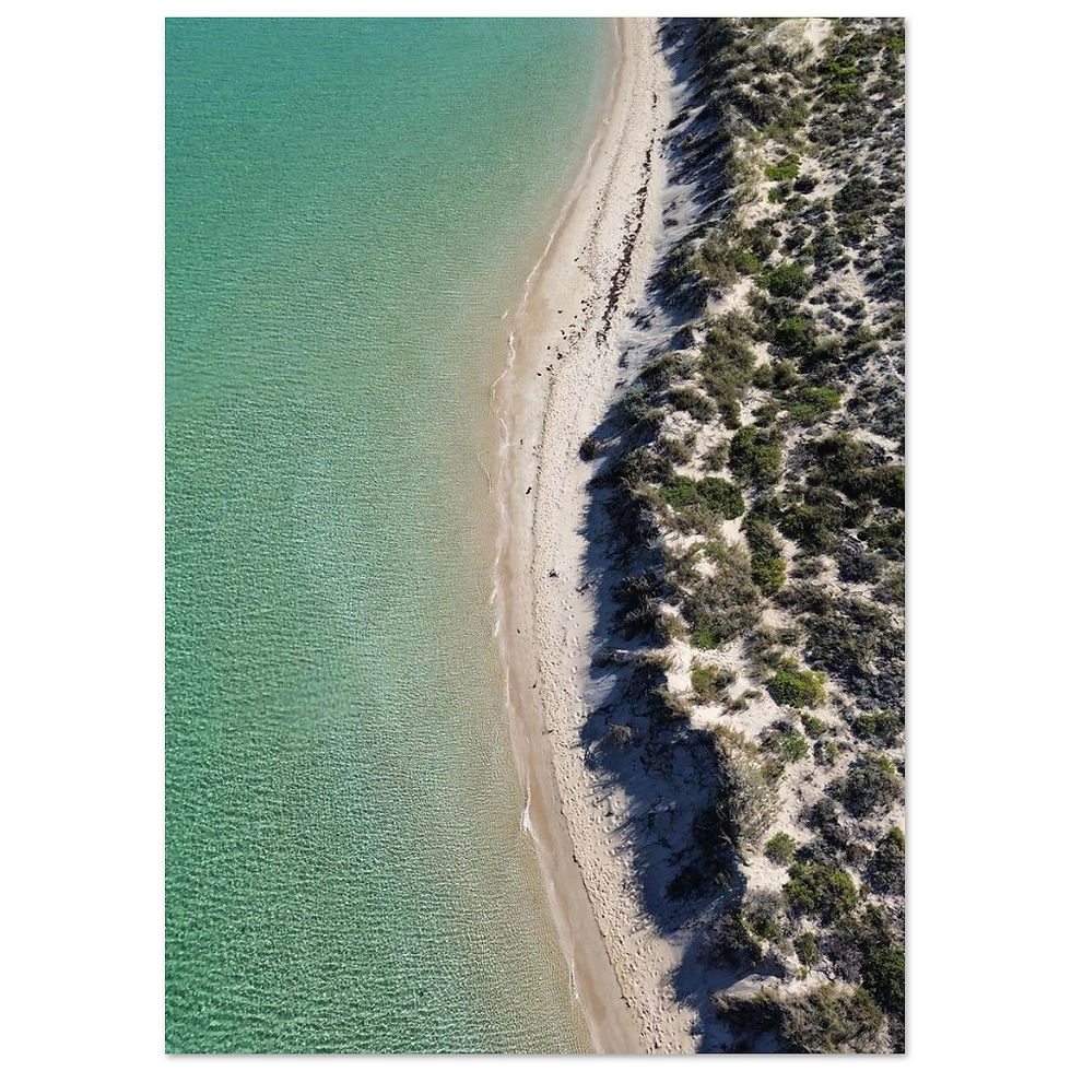 Thumbnail: Coral Bay, Western Australia | Premium Matte Paper Poster