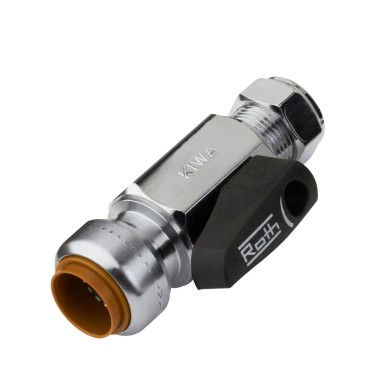 Kuleventil IS x klemring 15 mm x 10 mm, Roth. Nrf: 5118636