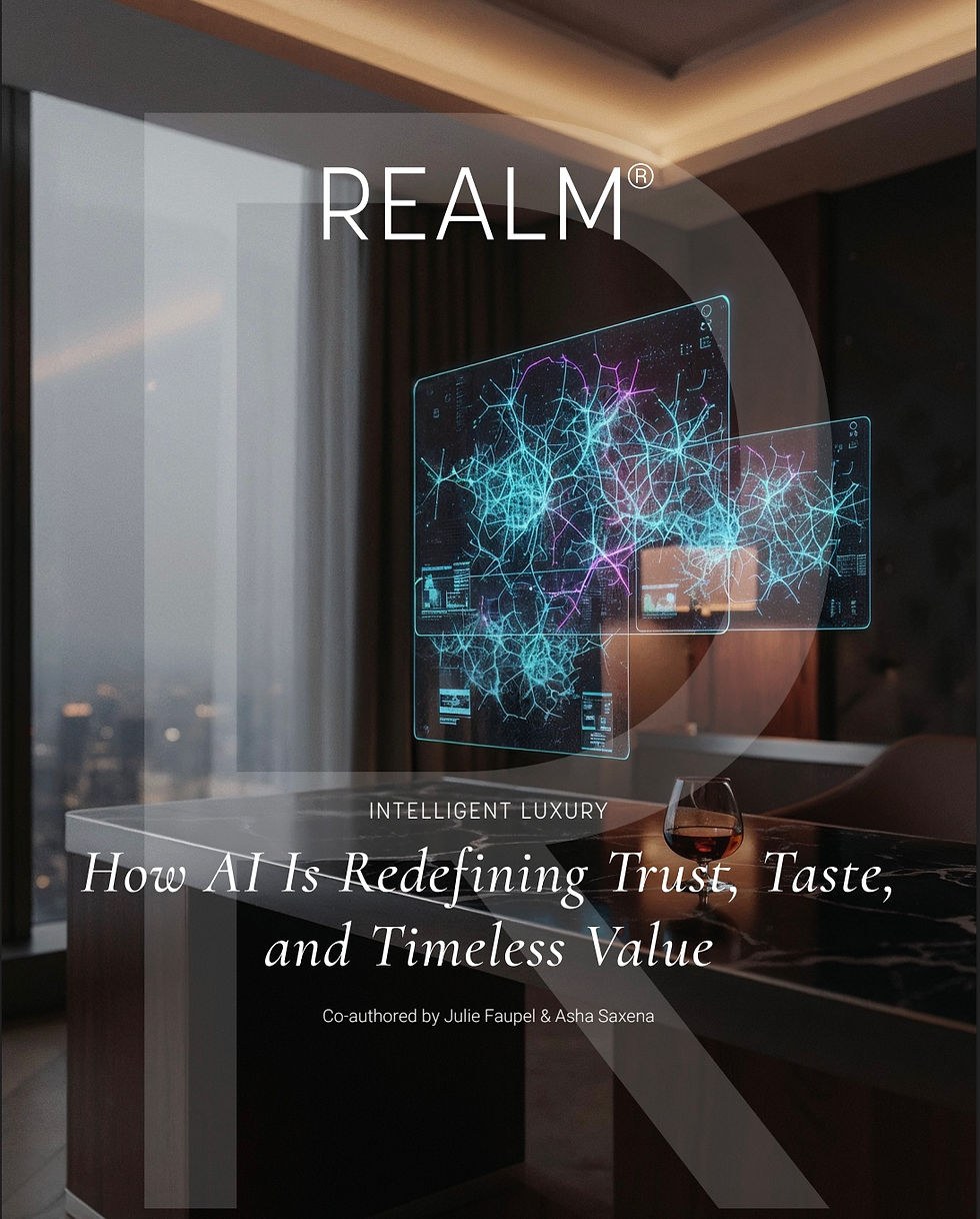REALM Intelligent Luxury. How AI is Redefining Trust, Taste, and Timeless Value