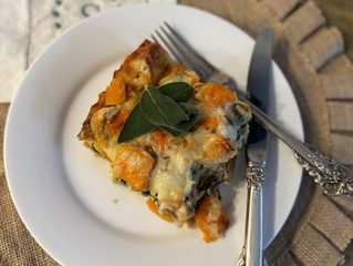 Sunday Suppers: Butternut Squash Strata
