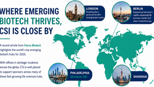 How CSI Supports the World's Fastest-Growing Biotech Hubs