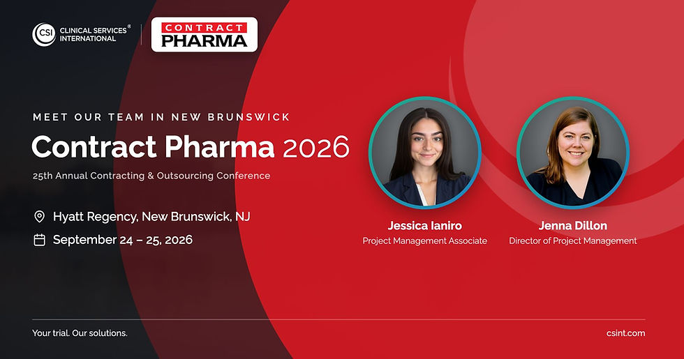 Contract Pharma 2026!