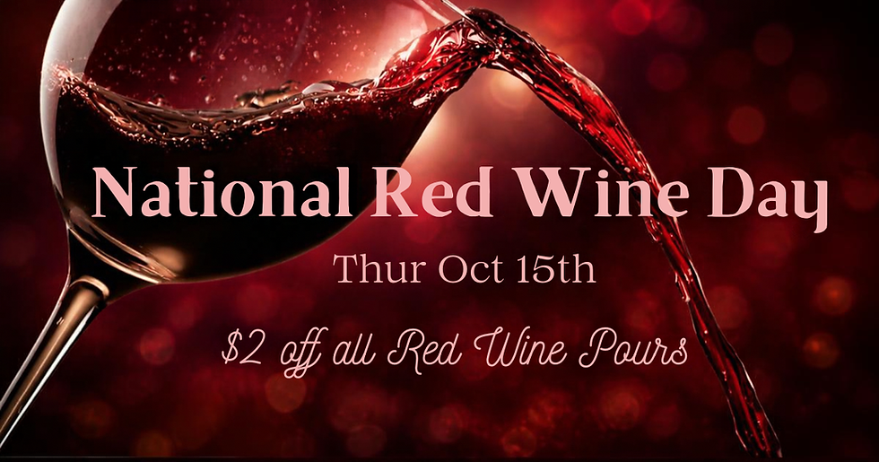 National Red Wine Day