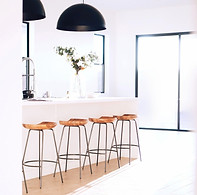 Een voorbeeld van een keuken interieur