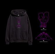 Création visuel et simulation flocage sur sweet-shirt