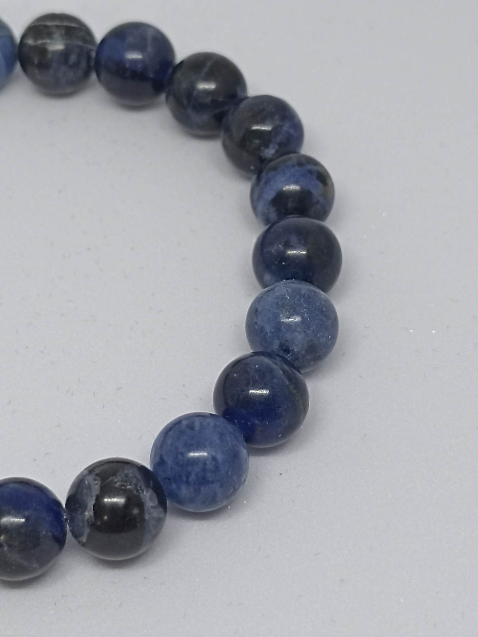 Miniature : Bracelet en pierres naturelles sodalite