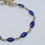 Miniature : Bracelet en argent 925 - pierres en lapis lazuli