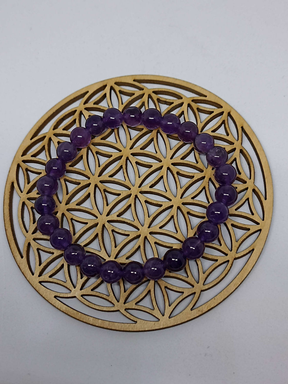 Miniature : Bracelet en améthyste du Brésil 
