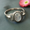 Miniature : Bague en argent 925 pierre de Lune AA