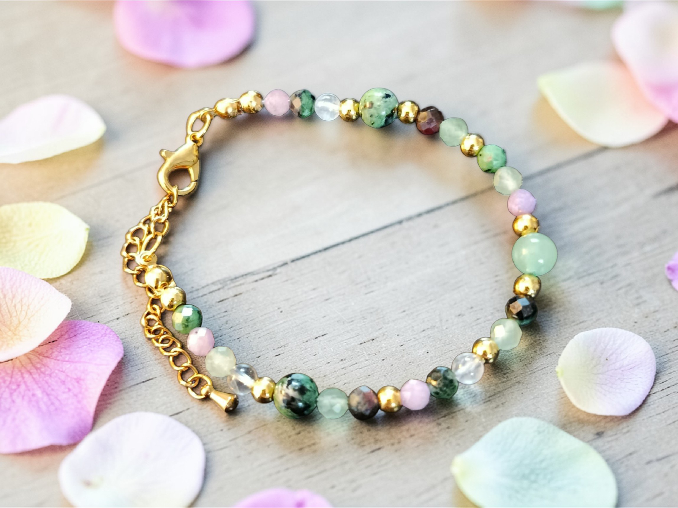 Bracelet douceur en pierres naturelles