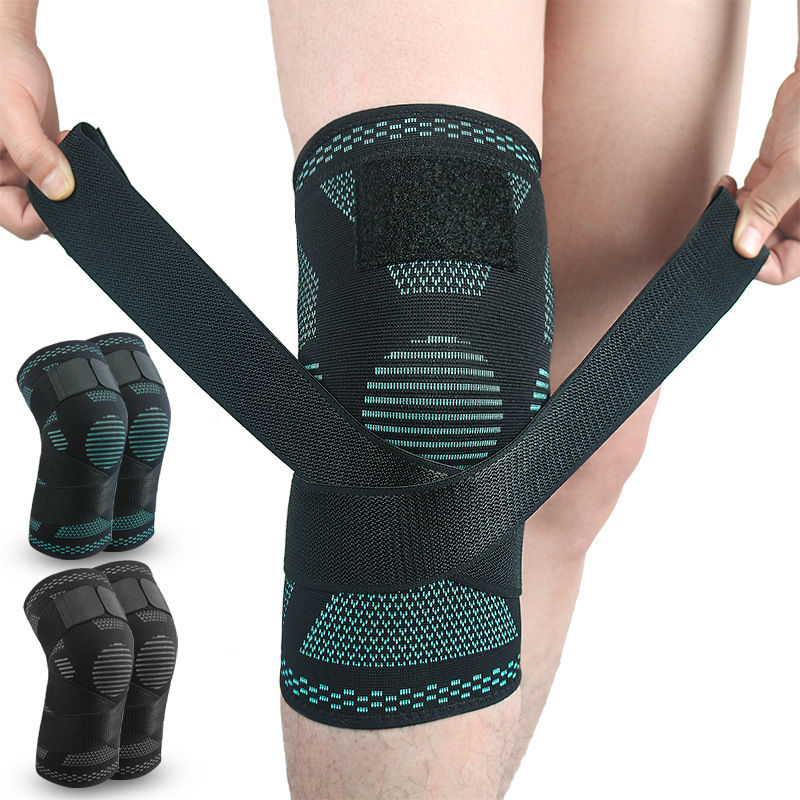 縮圖：Copper Knee Support Brace, Wraparound Design with Protective Knee Pad