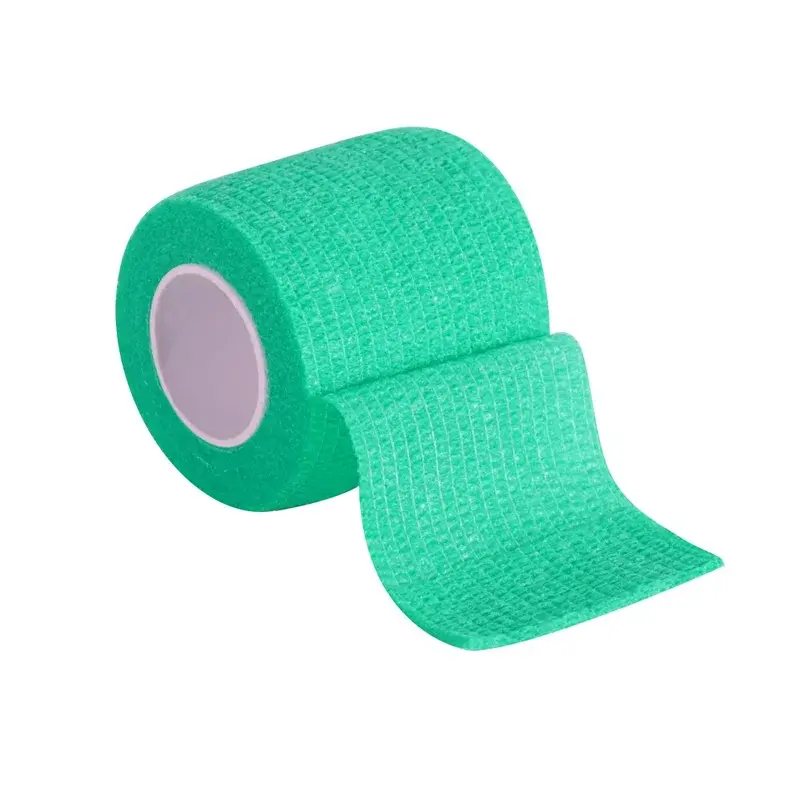 Hình thu nhỏ: Kids’ Elastic Adhesive Bandage Wrap — Non-Woven Gauze Dressing Tape (1 Roll)