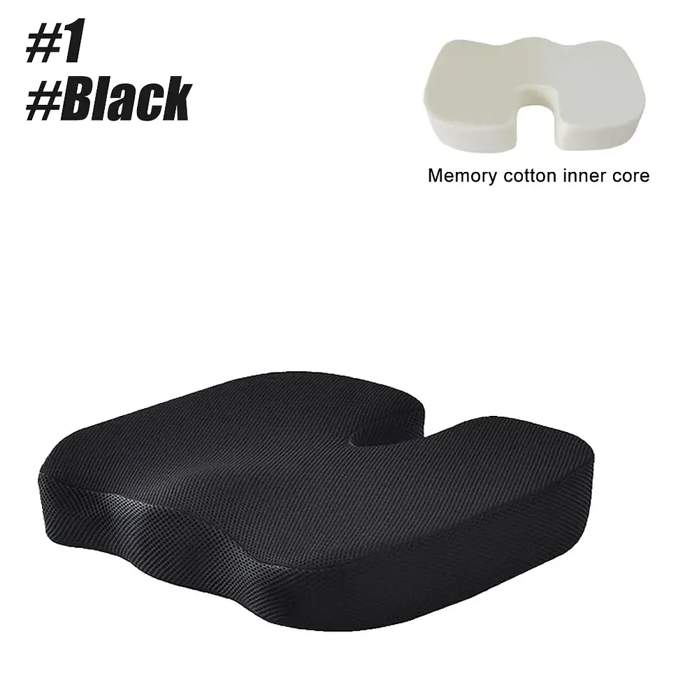 תמונה ממוזערת: Seat Cushions for Office Chairs Sciatica Relief Pillow