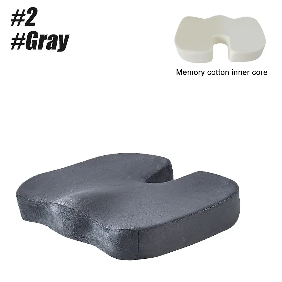 Hình thu nhỏ: Seat Cushions for Office Chairs Sciatica Relief Pillow