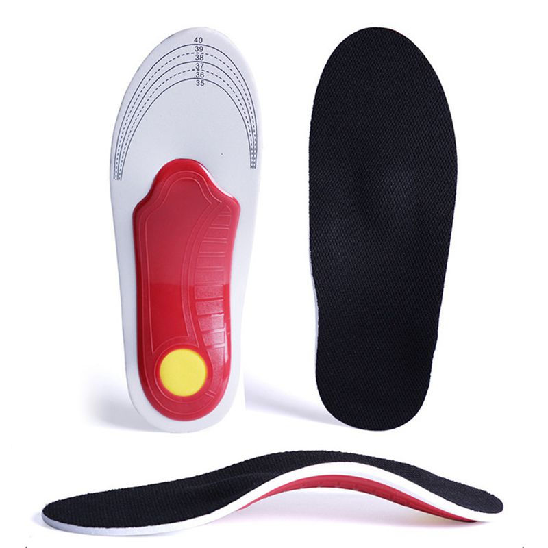 Orthotic Insoles for Flat Feet, High Arch Support Plastic Foot Orthosis