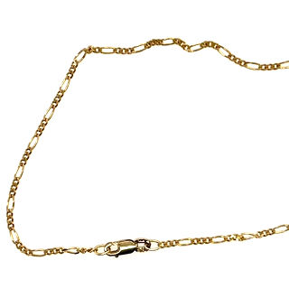 Thumbnail: 14kt Yellow Gold Estate Figaro Chain