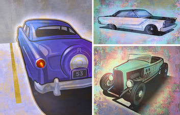 Hotrod illustrations