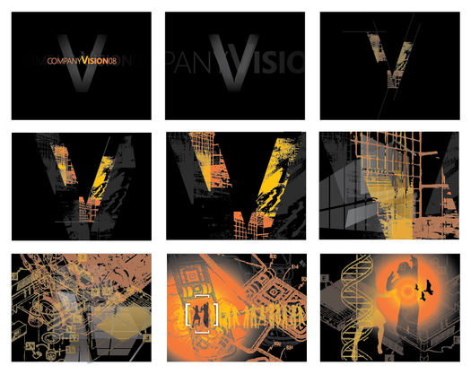 Microsoft Company Meeting motion storyboards
