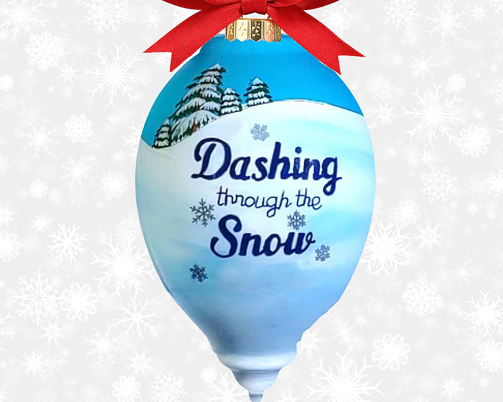 Thumbnail: 2026 Dashing through the Snow Woodland Friends Ornament