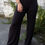 Thumbnail: black pants detail view