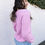 Thumbnail: pink cardigan side view